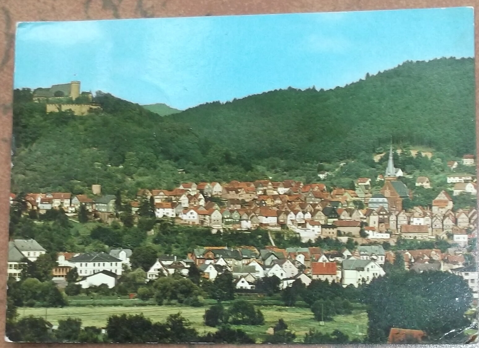 Postcard 1970: Biedenkopf Lahn-Marburg-Gießen