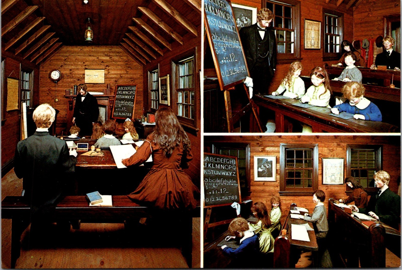 Christchurch New Zealand NZ Canterbury Museum Sole Teacher School Postcard