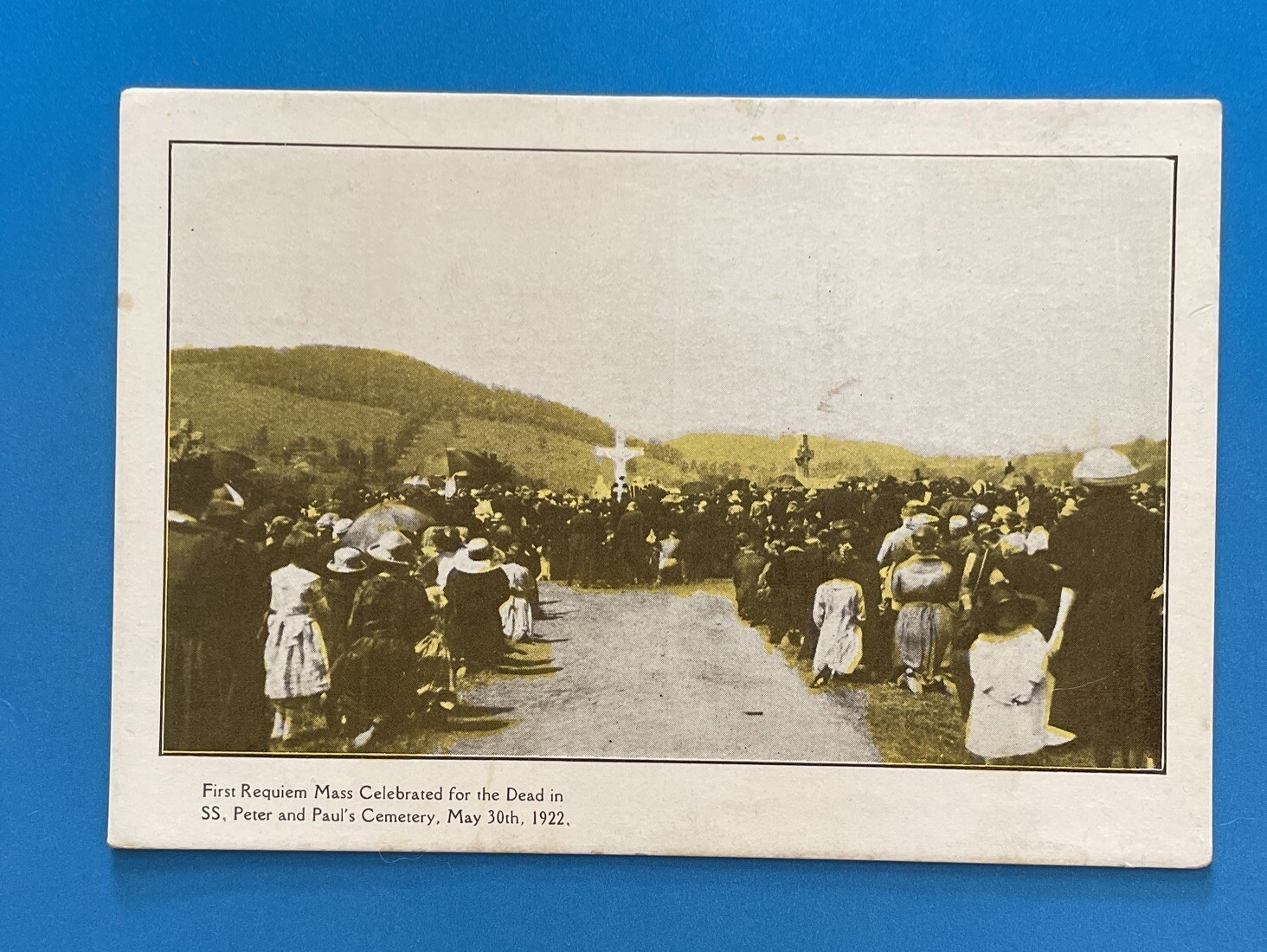 Springfield Pennsylvania SA Peter & Paul’s Cemetery 1922 First Requiem Mass ￼