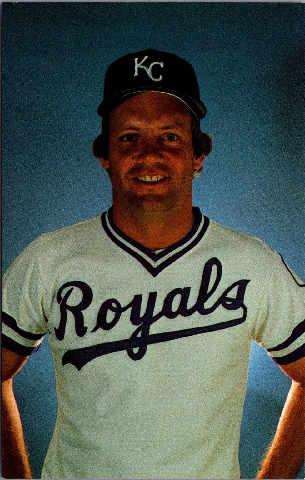 George Brett Kansas City Royals Baseball HOF Postcard Coral-Lee SC18422