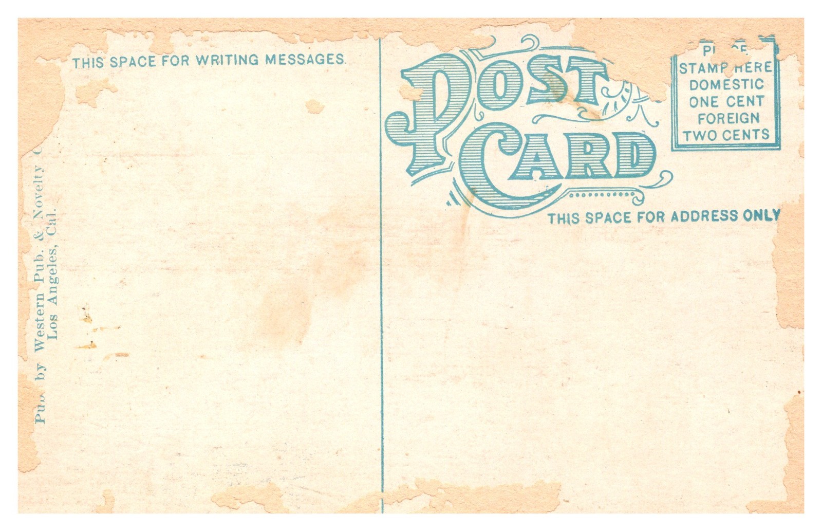 postcard Virginia Country Club Long Beach California-the 16th splash hole B3510