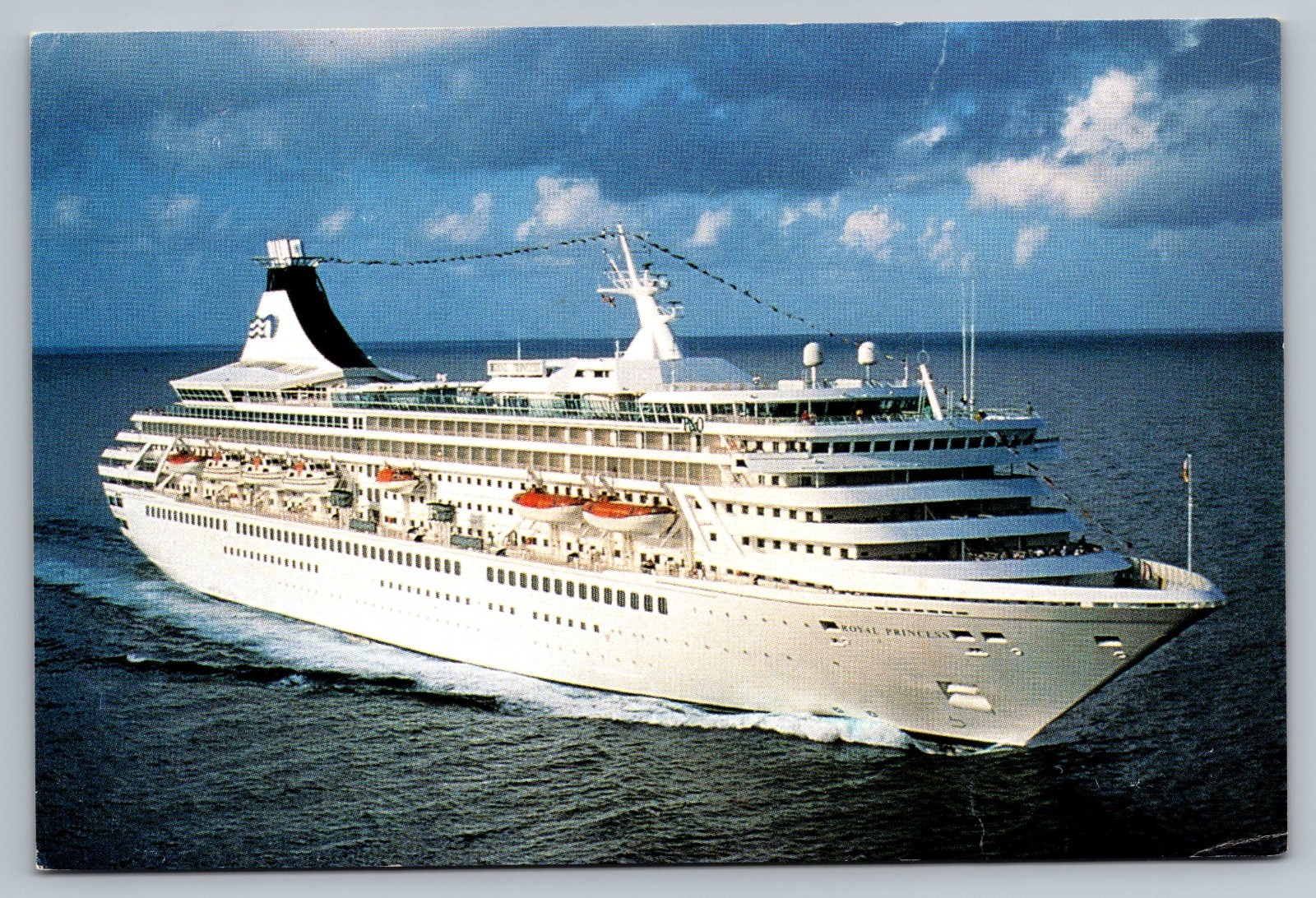 Princess Cruises Royal Princess Cruise Ship Caribbean Postcard