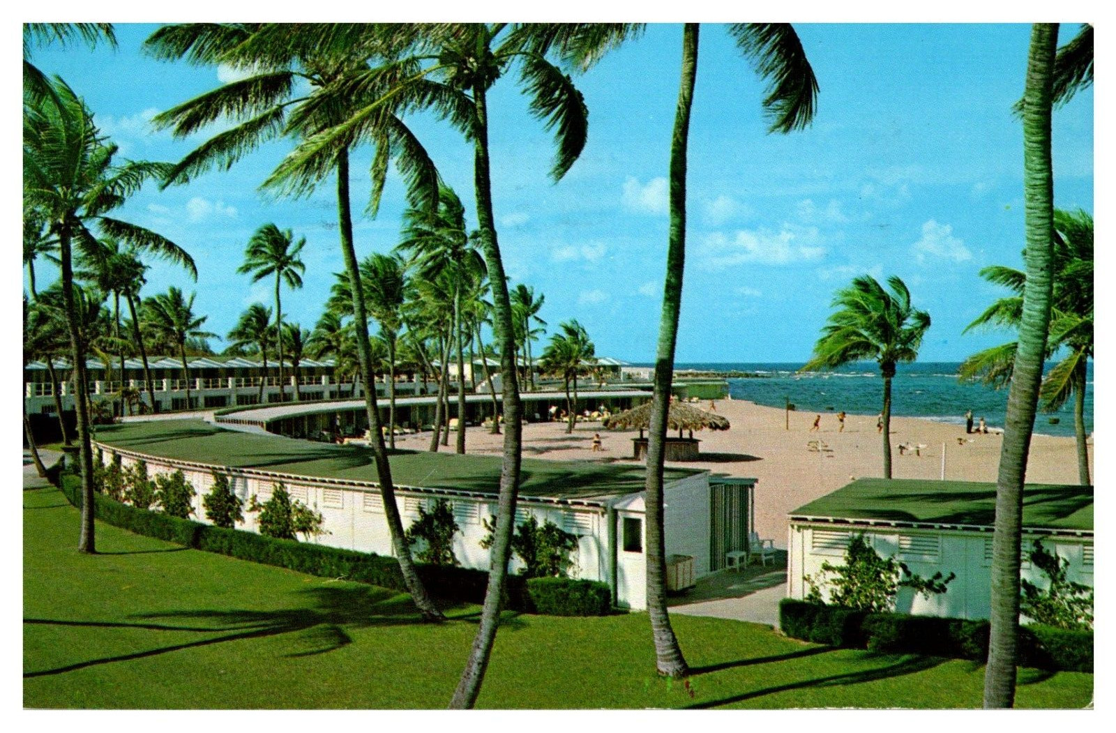Postcard Hotel And Club, Boca Raton, FL Cabana Club Divided Back Chrome c1968