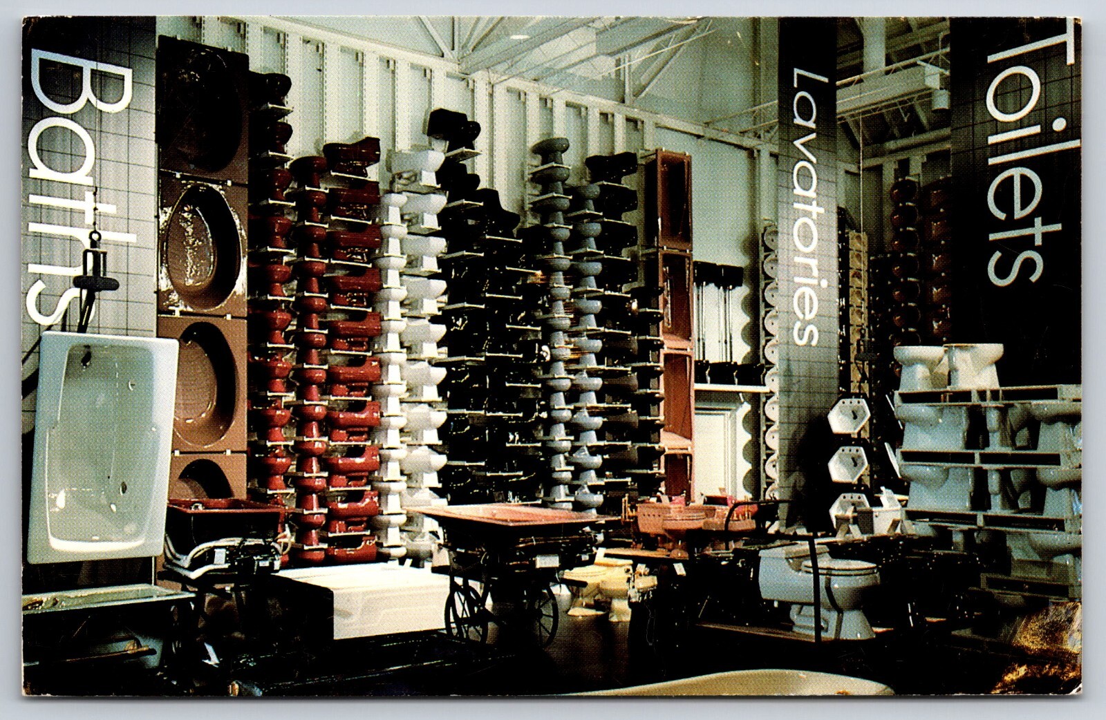 Kohler Design Center Wisconsin Great Wall of China Vintage Postcard 1994