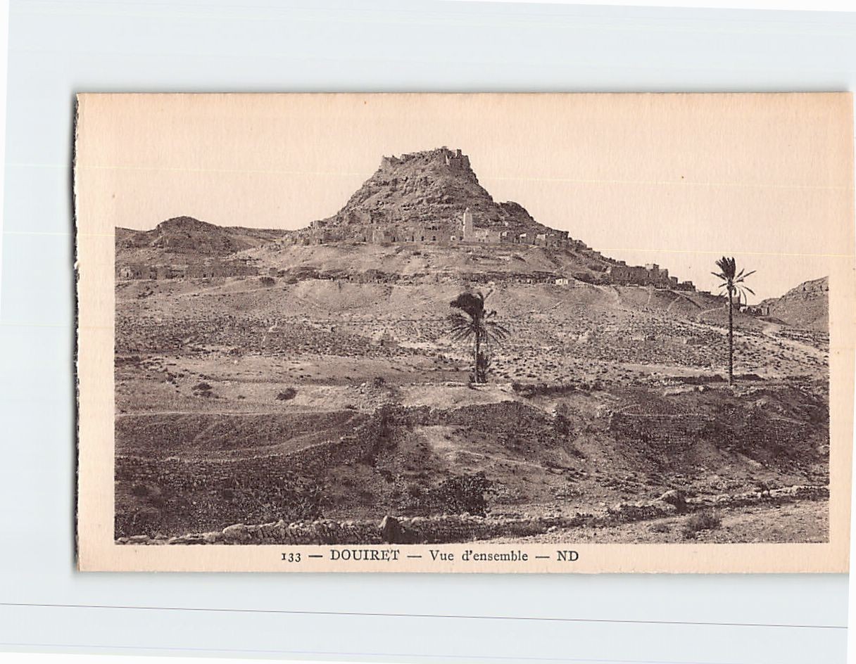 Postcard View of Douiret Tunisia