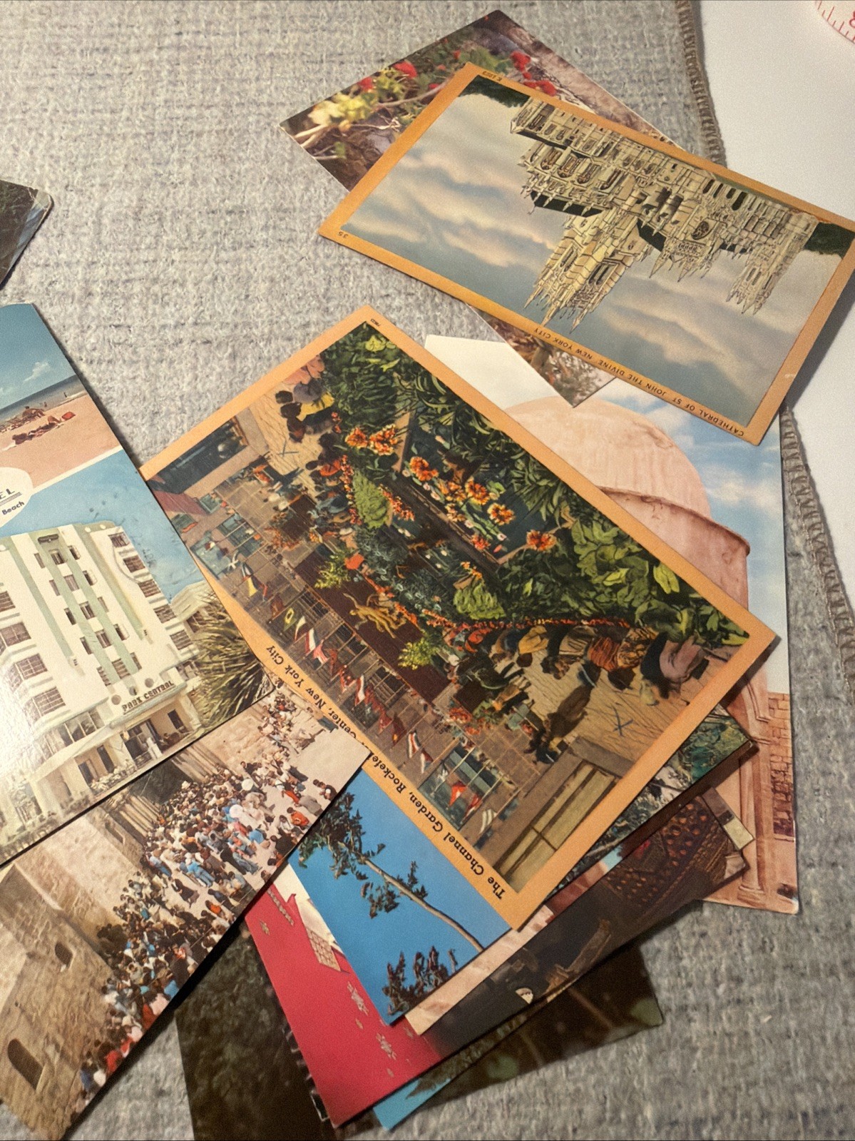 Vintage Post Cards From Different Areas And Different Interests Lot Of 18 (B)