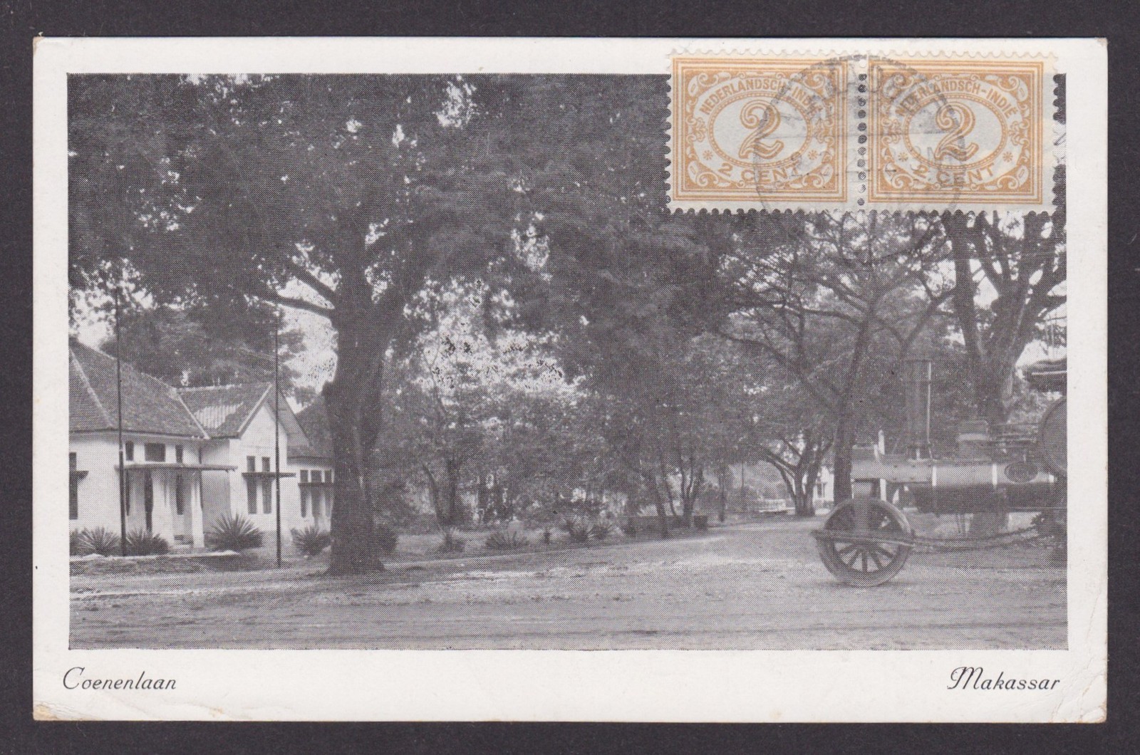 Postcard, DUTCH INDIES, Makassar, Coenenlaan