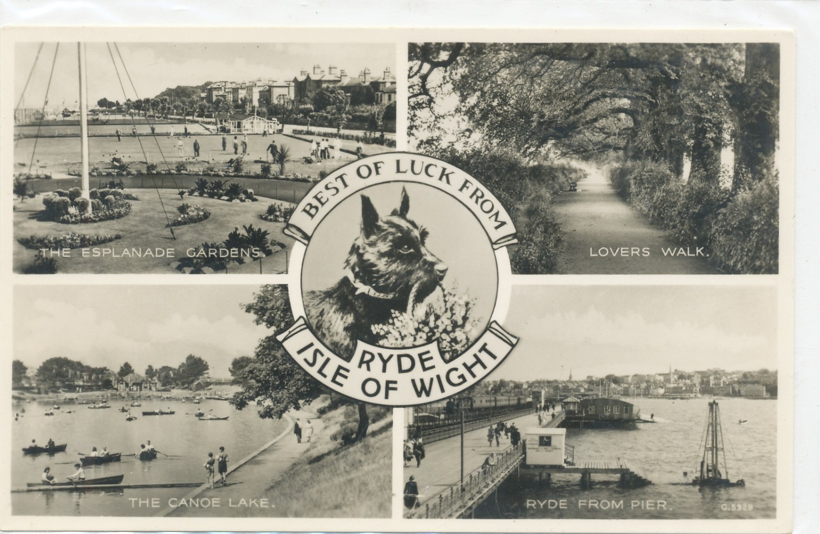 GREETINGS from Ryde ISLE OF WIGHT – MULTIPLE VIEWS – postcard