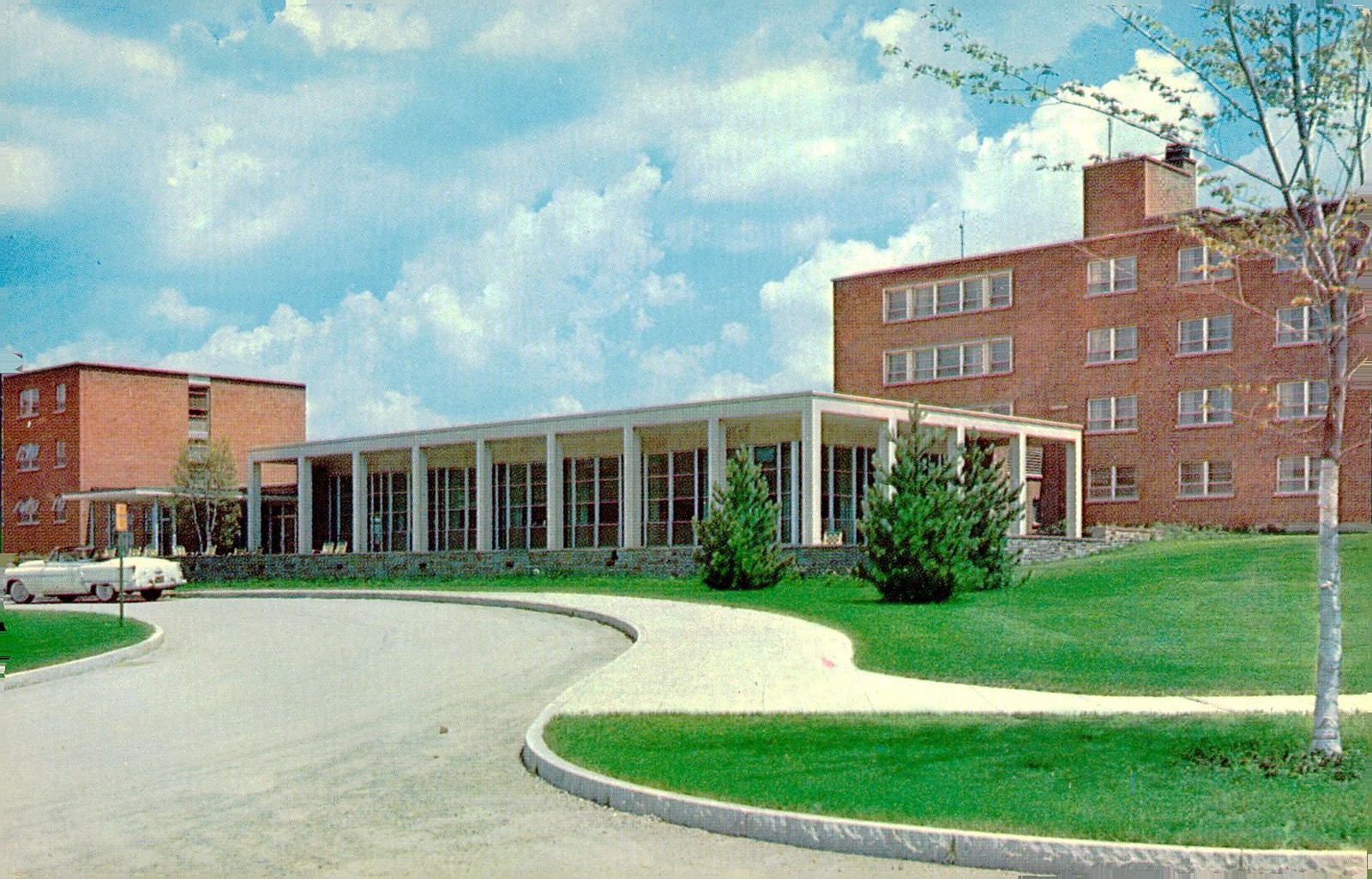 Charles Wesley Flint Dormitory, c1950, Syracuse, New York, Wm. Jubb Co., Inc.
