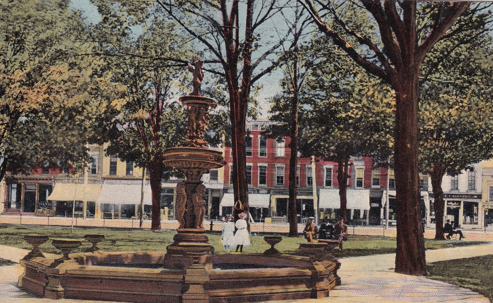 Postcard – Lafayette Park, Fredonia, NY Post Card 5497