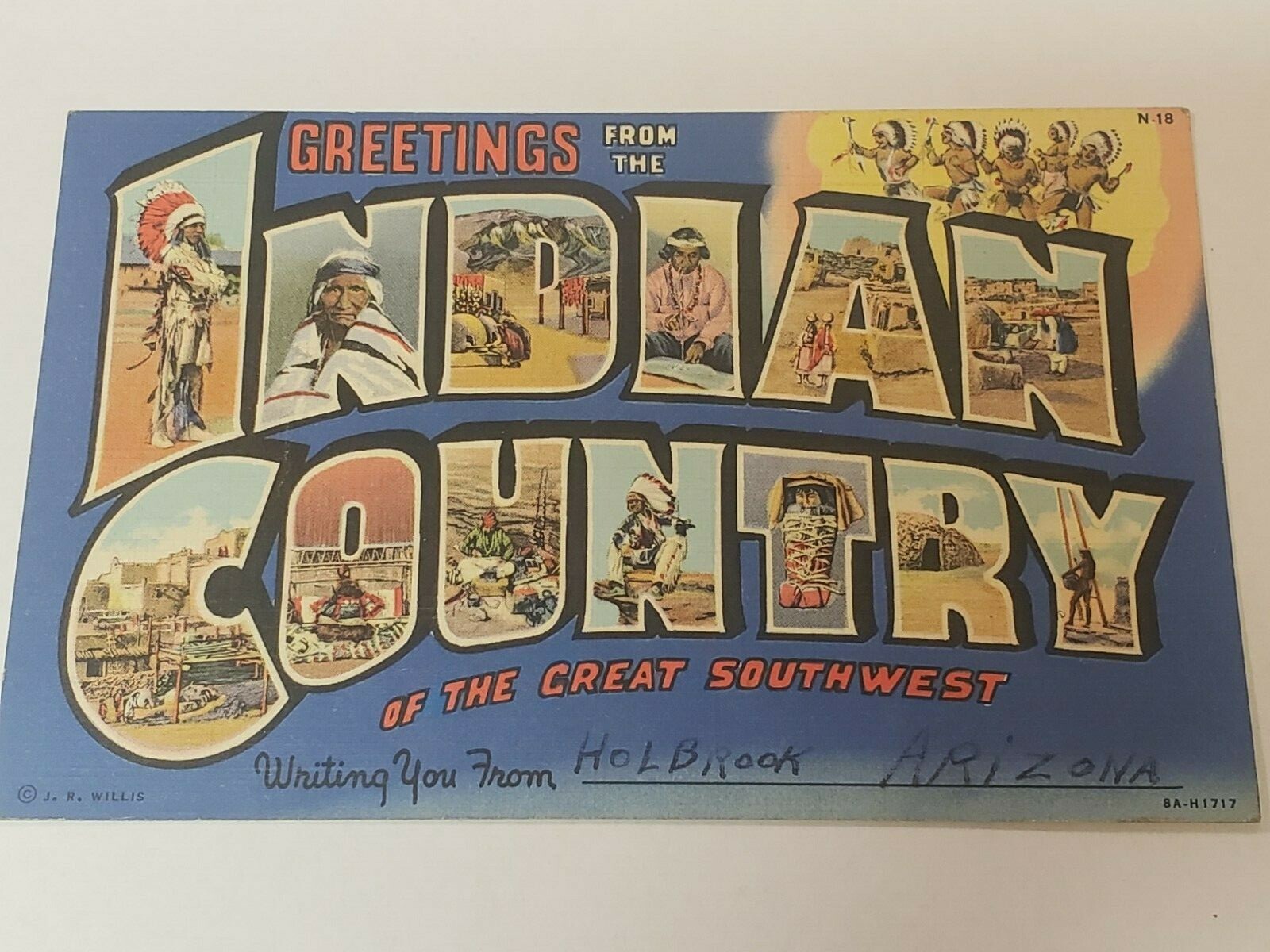ARIZONA POSTCARD, SEE PICTURES, F88
