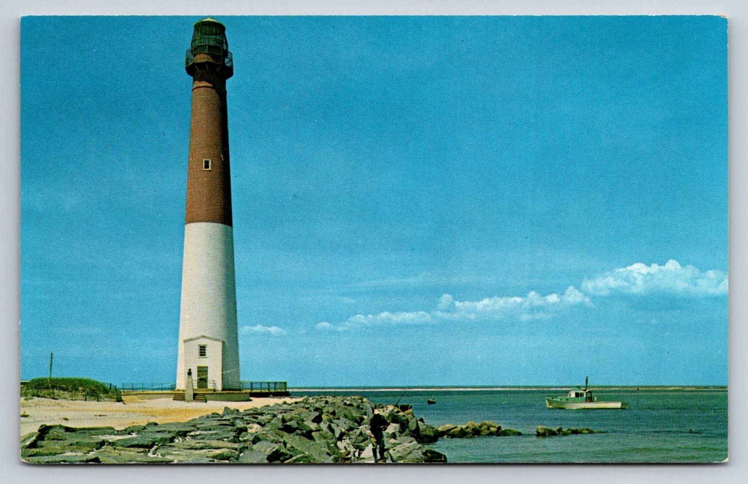 Historic Barnegat Lighthouse NJ Postcard – The Scheller Co. 1962