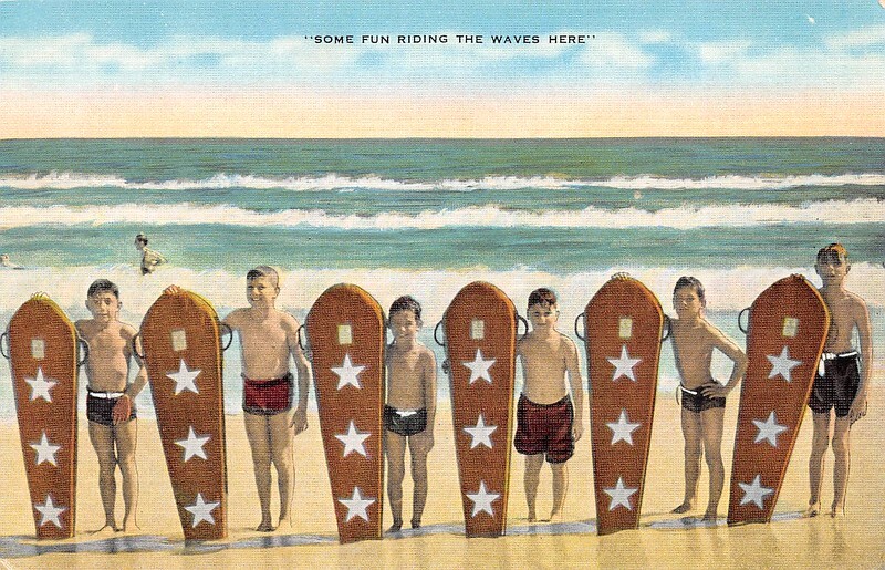 Some Fun Riding the Waves Here Surfing linen Ocean City New Jersey