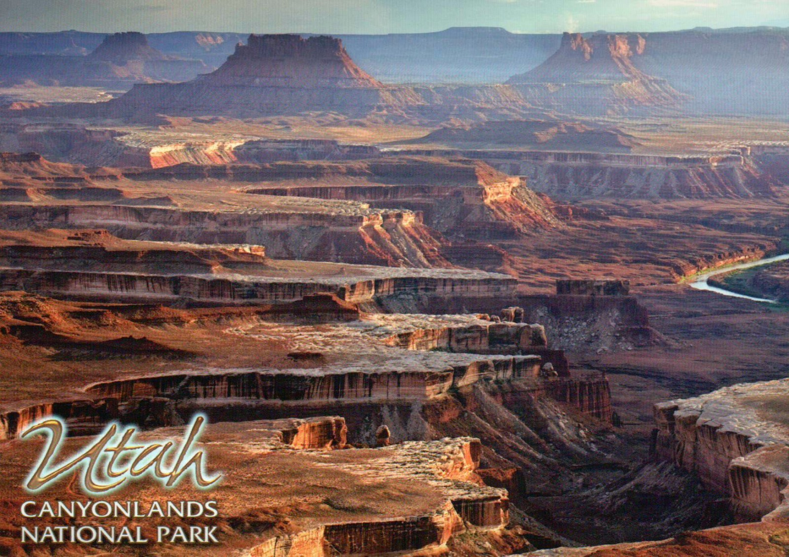Canyonlands National Park, Utah, near Moab UT, Colorado Plateau, Rock – Postcard