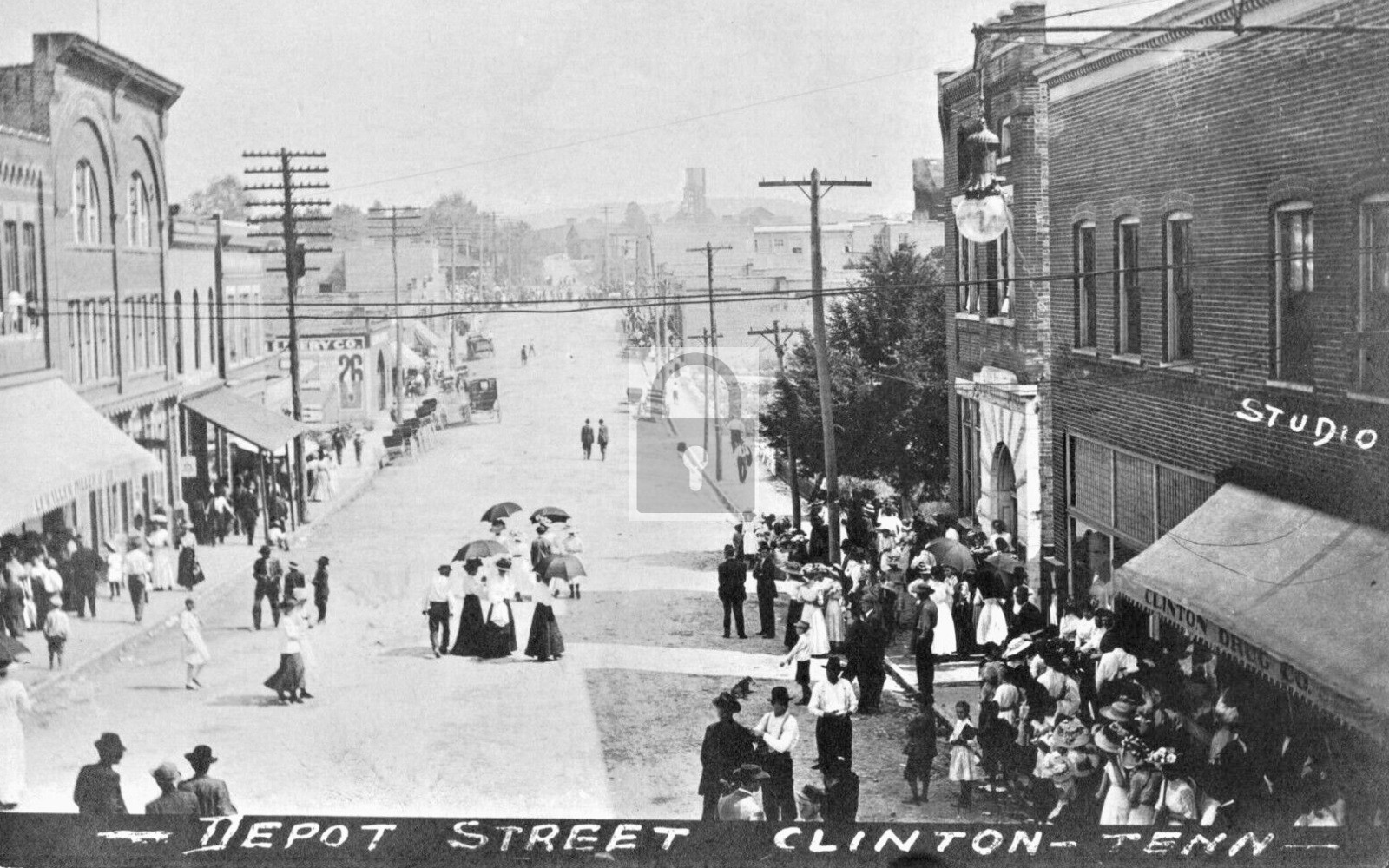 Depot Street View Clinton Tennessee TN – Reprint