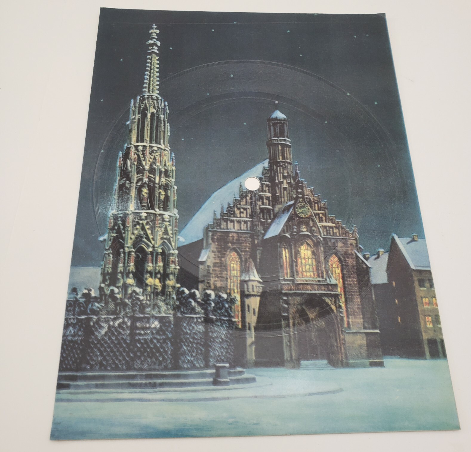 Phocord Picture Record Postcard Die Tonende Ansichtskarte Nurnberg Postcard