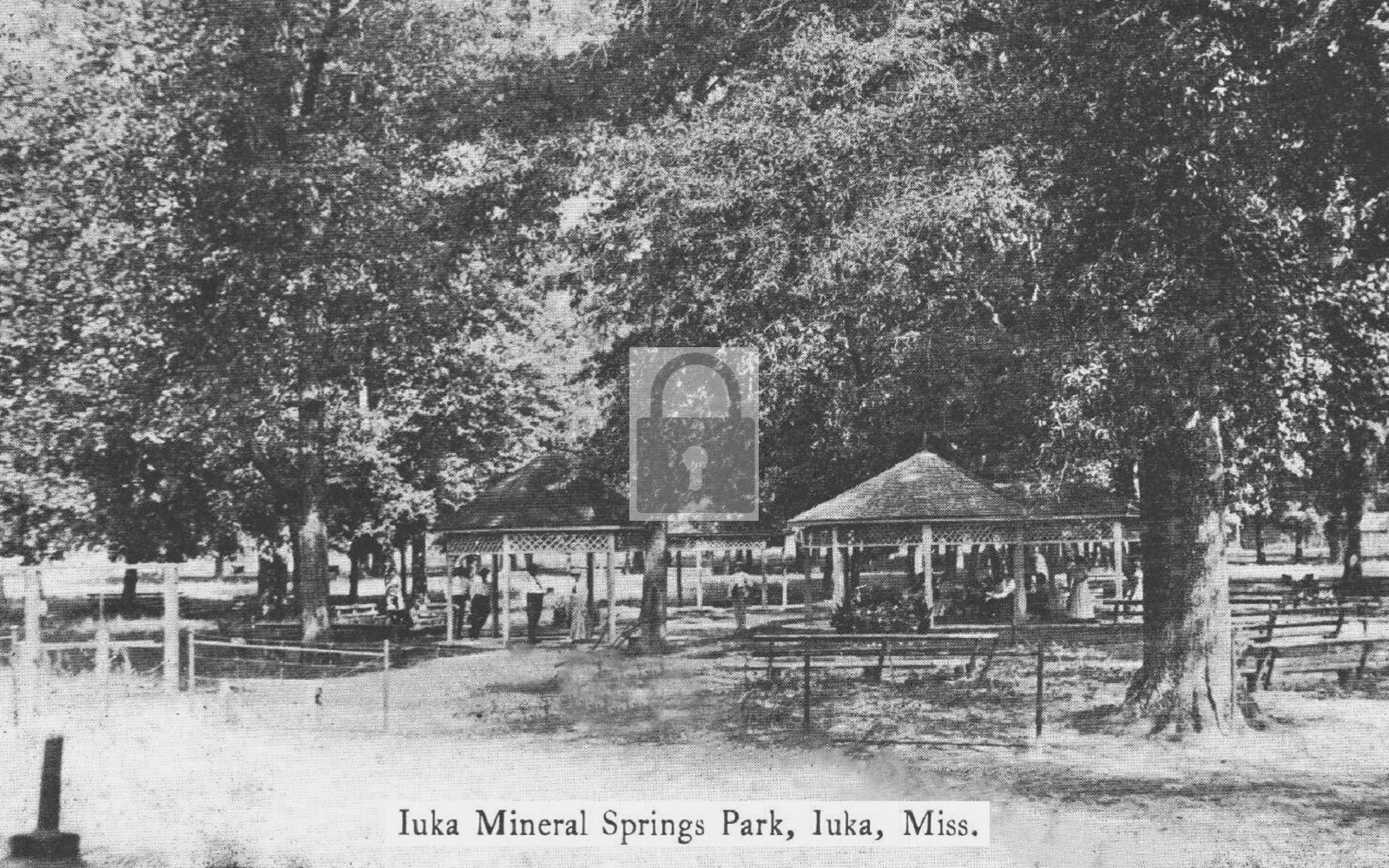 Iuka Mineral Springs Park Mississippi MS – Reprint