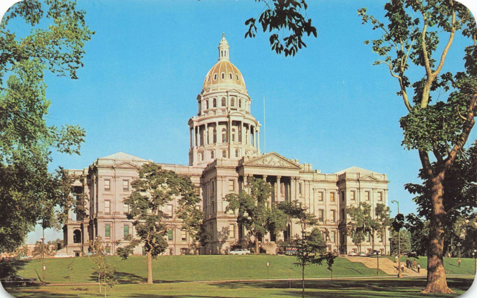 Colorado State Capitol Building Denver c1961 Postcard AK/14