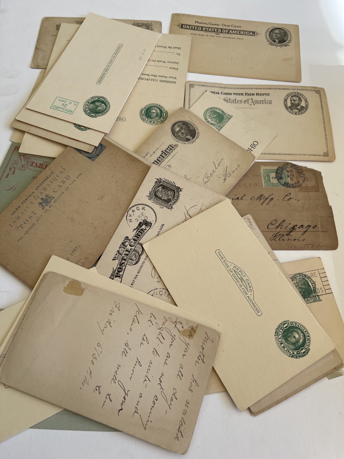 OLD POSTCARD COLLECTION 1800s AND MORE.
