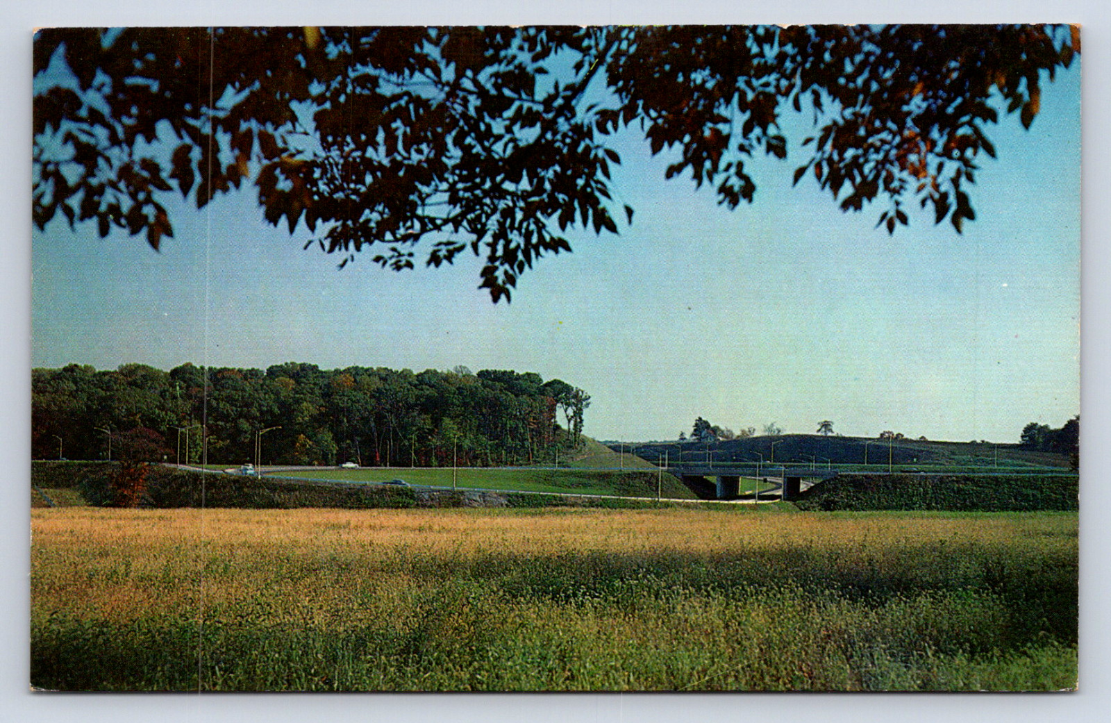 Vintage Postcard Valley Forge Pennsylvania Turnpike Interchange