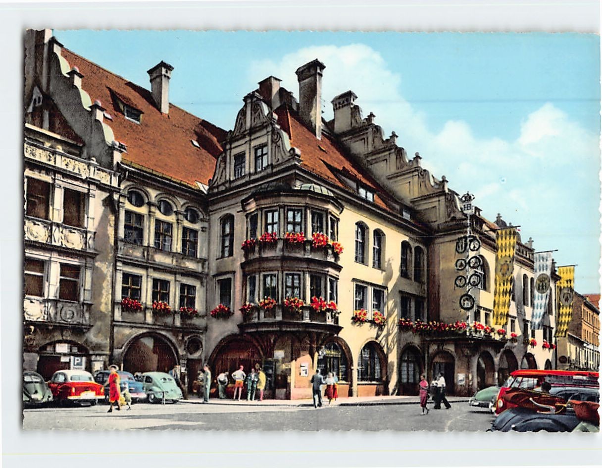 Postcard The Royal Brewery Munich Germany