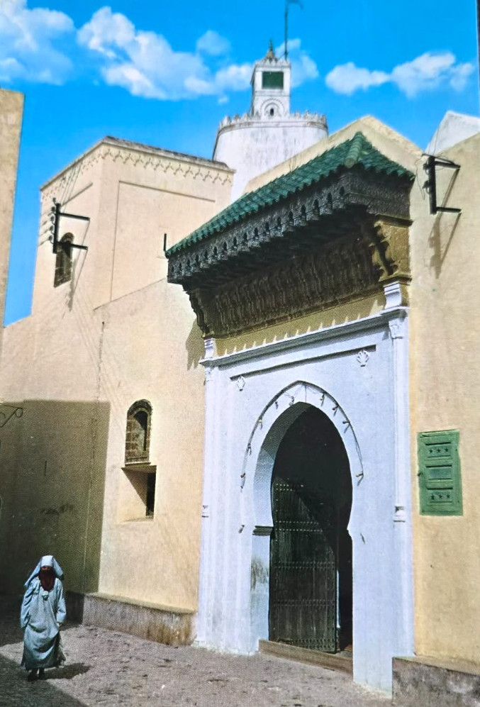 1978 Andalusian Mosque Fes Morocco Postcard Next Day Shipping