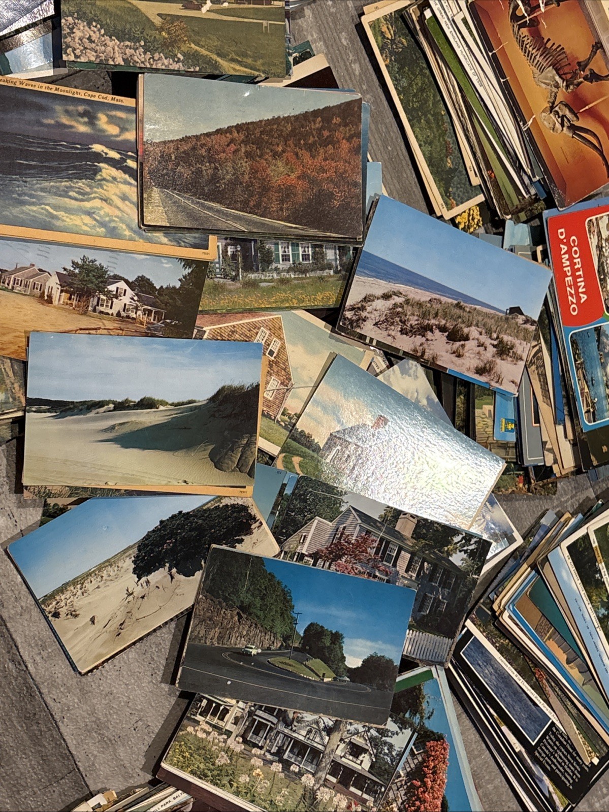 Approx 600+ US Foreign Rare Vintage Postcards Large BULK Lot Stamp Unused/Used