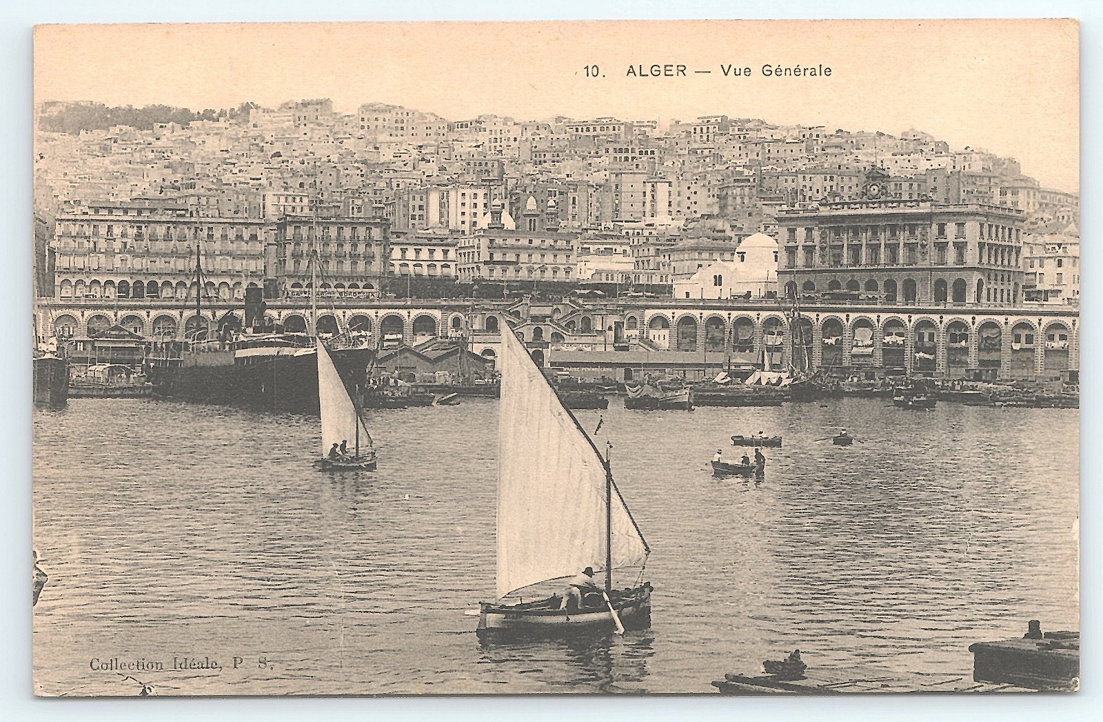Postcard Alger Vue Générale Algiers General View Algeria Africa