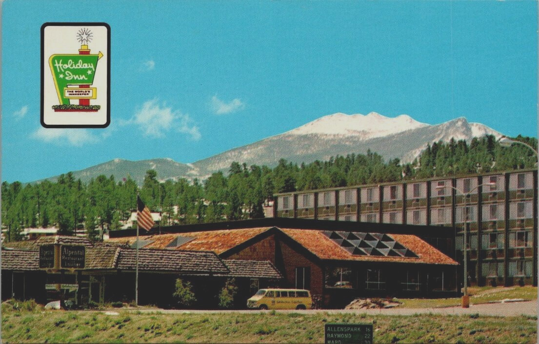 Holiday Inn Resort Estes Park, CO Rocky Mountains 1975 Postcard