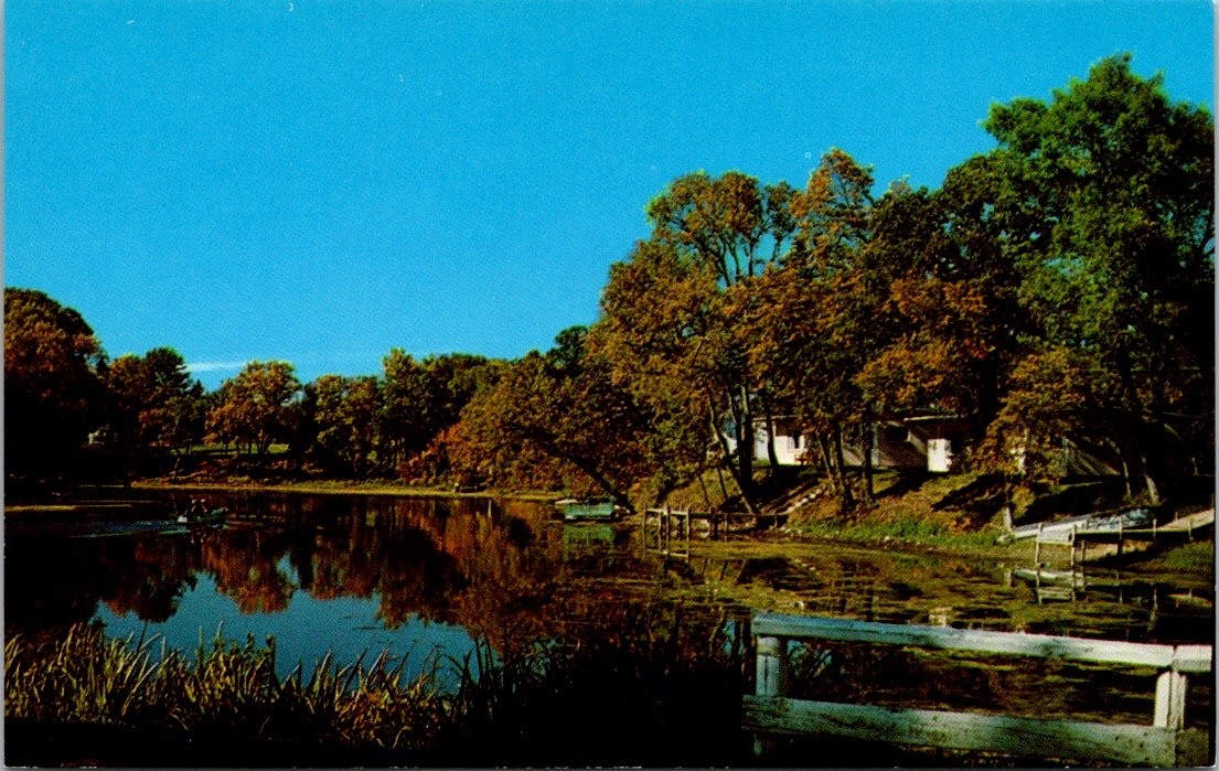 Crosslake MN Autumn In Minnesota Postcard