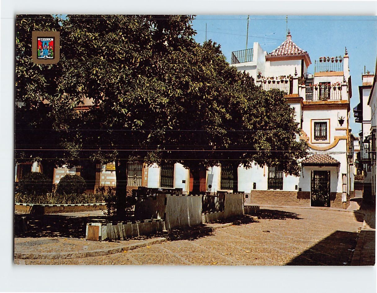 Postcard Plaza Doña Elvira Sevilla Spain