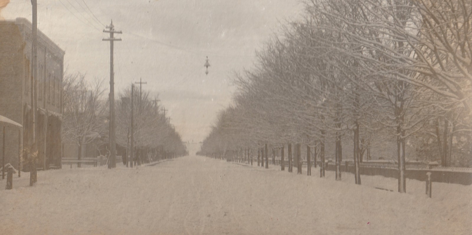 CARD MTG. PHOTO 1890s Traverse City MI PERRY HANNAH ESTATE 6th & additional view
