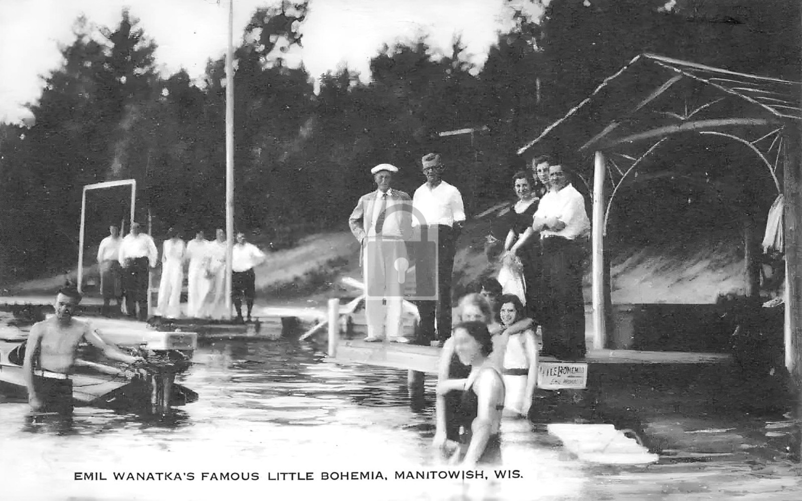 Emil Wanatka’s Little Bohemia Manitowish Wisconsin WI – Reprint