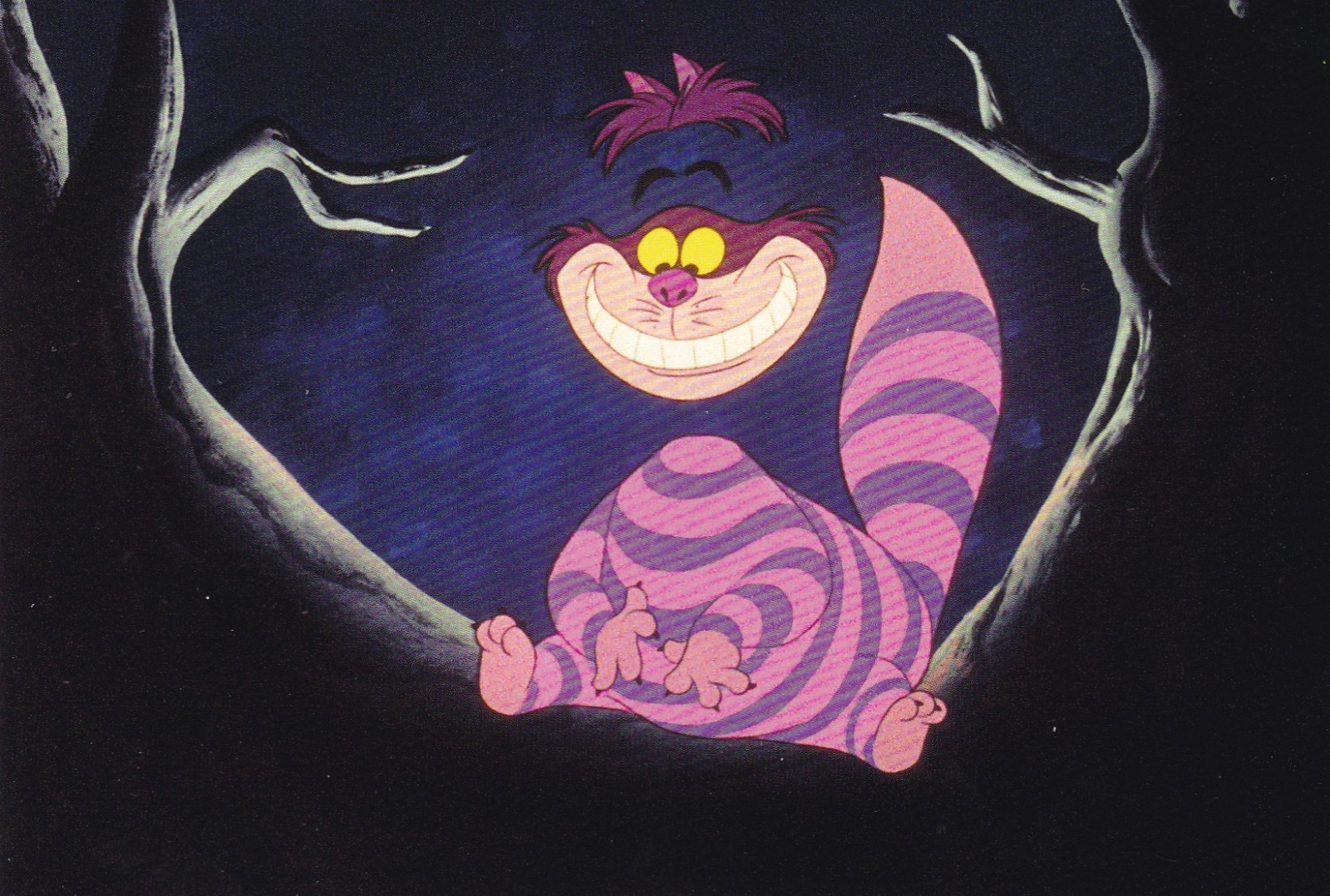 The Cheshire Cat Alice in Wonderland Disney Movie 1951 Postcard 2023