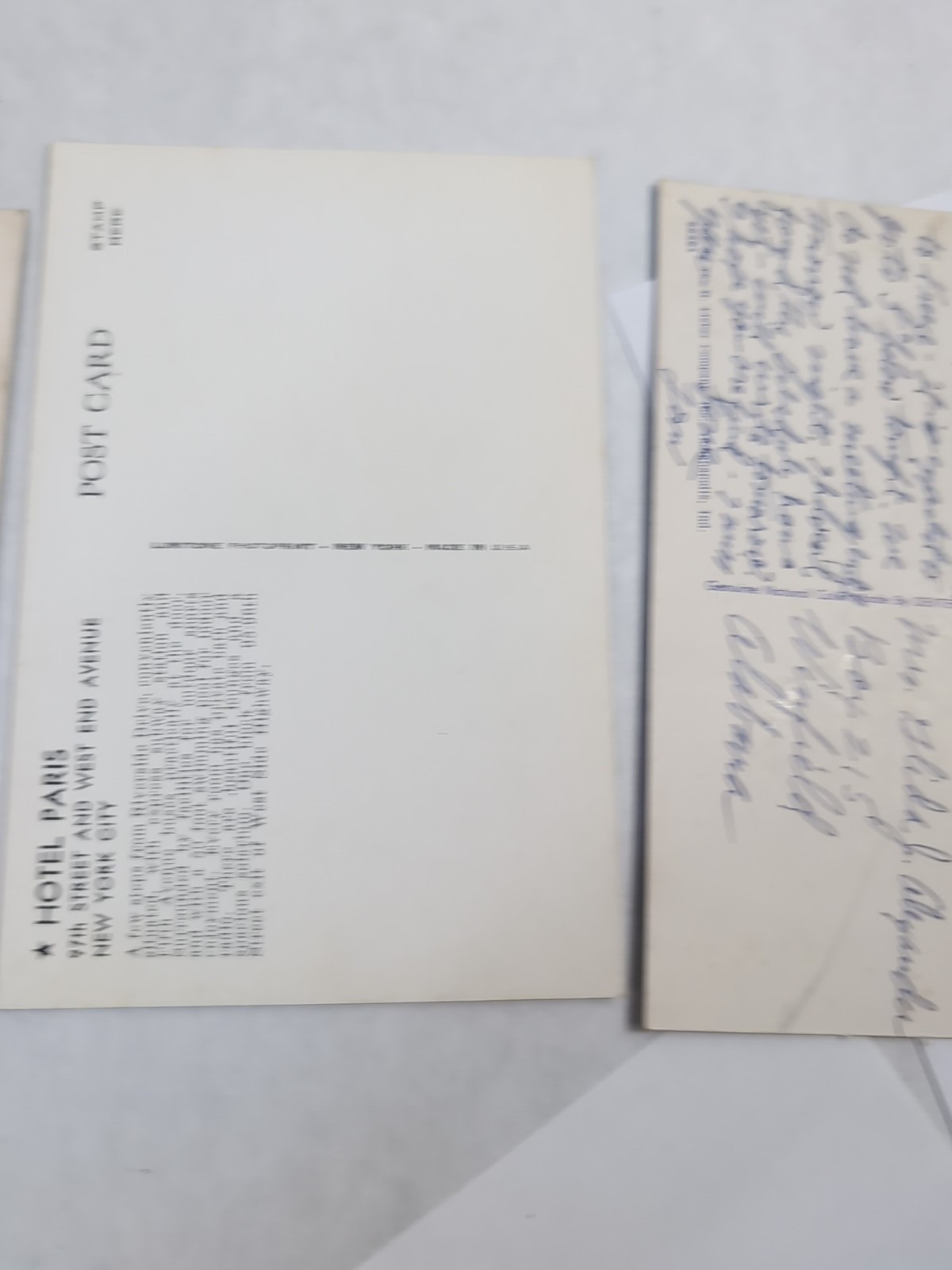 Lot of 4: Vintage Postcards 1958, Real Photos, Architecture, Nature Horizontal L