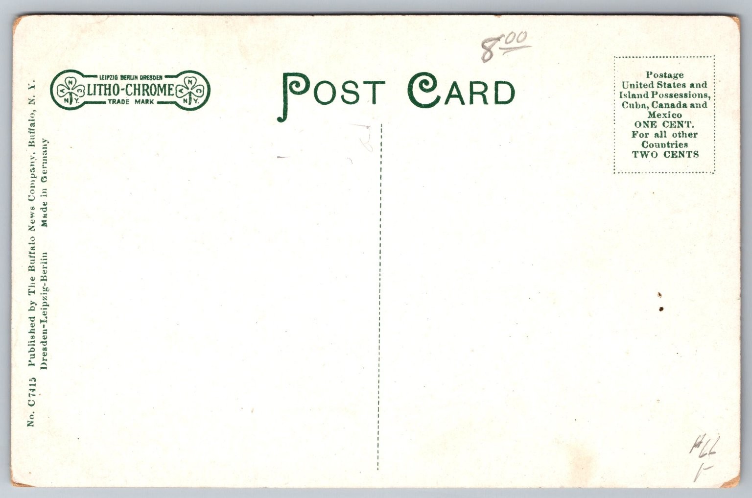 Roycroft Shop East Aurora NY Postcard Leipzig Dresden Arts & Crafts AA944