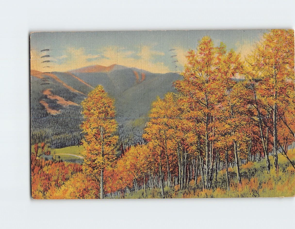 Postcard Autumn Nature Scene