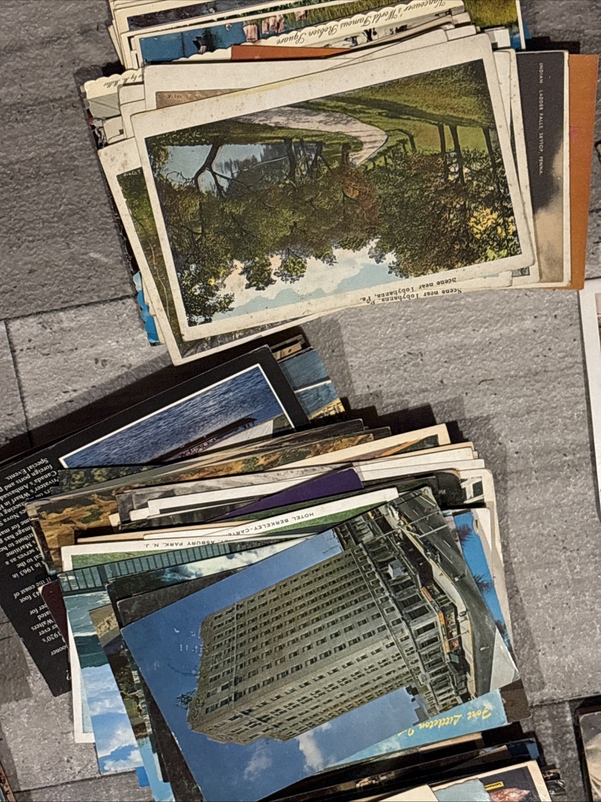 Approx 600+ US Foreign Rare Vintage Postcards Large BULK Lot Stamp Unused/Used