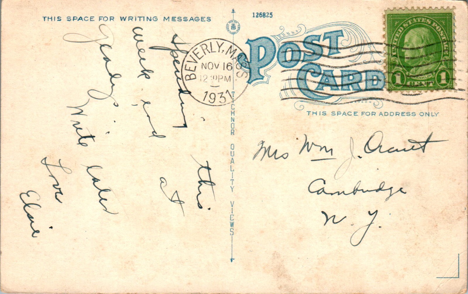 Pond, Malden, Massachusetts MA 1931 Postcard