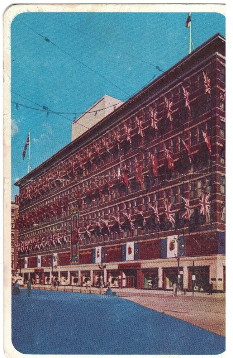 Winnipeg Canada T. Eaton Co. Retail Store Vintage Postcard UNP