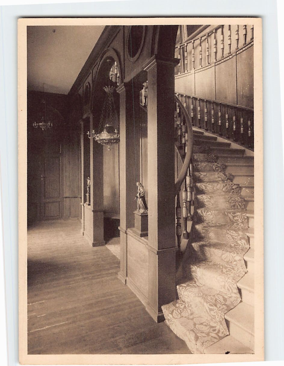 Postcard “Mahogniförstugan”, Karl Johans-Museet, Rosendals Slott, Sweden