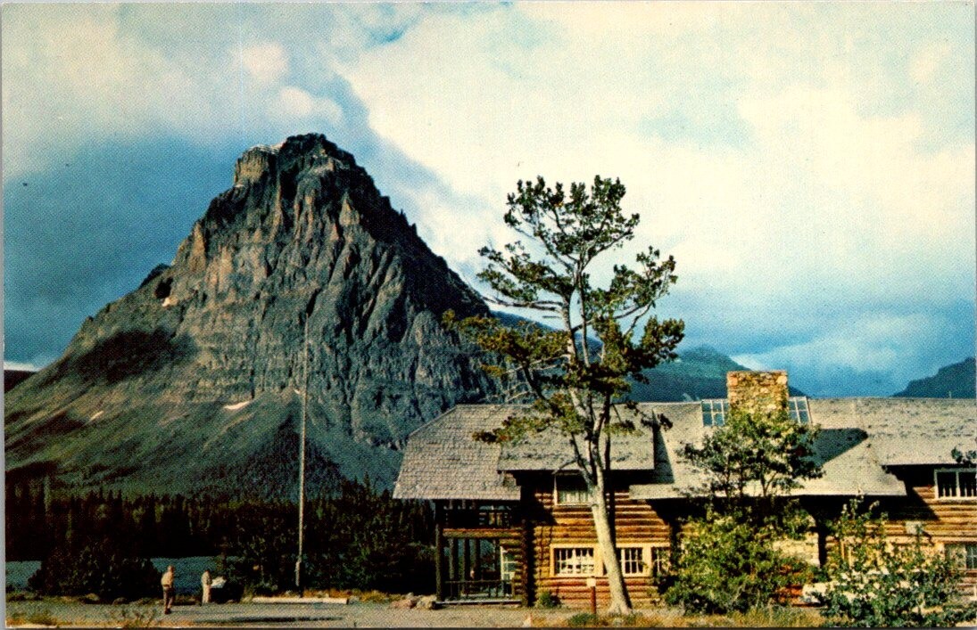 Postcard Glacier National Park Montana Divided Back Chrome