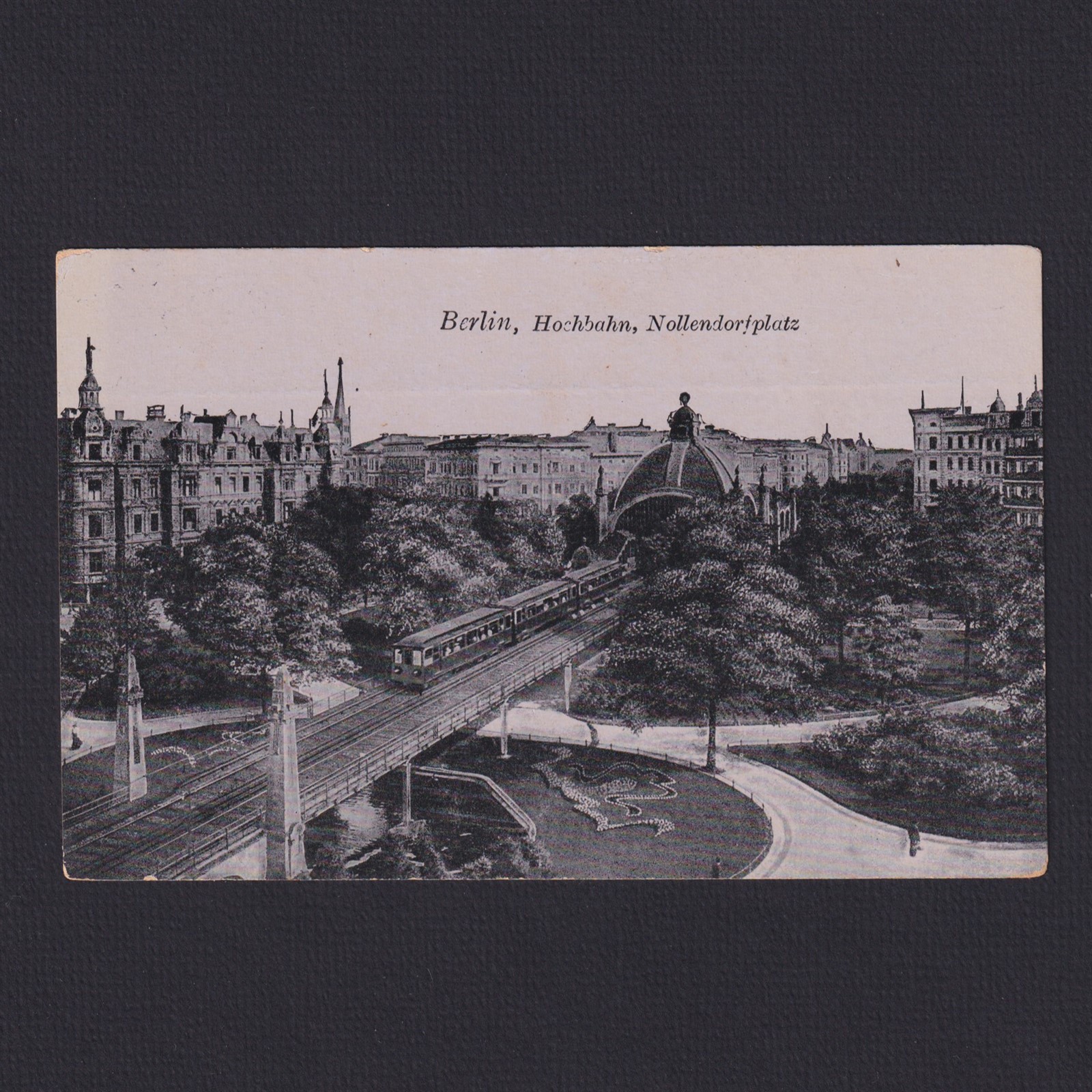 GERMANY 1915, Postcard, Berlin, Railway, Nollendorfplatz, Feldpost