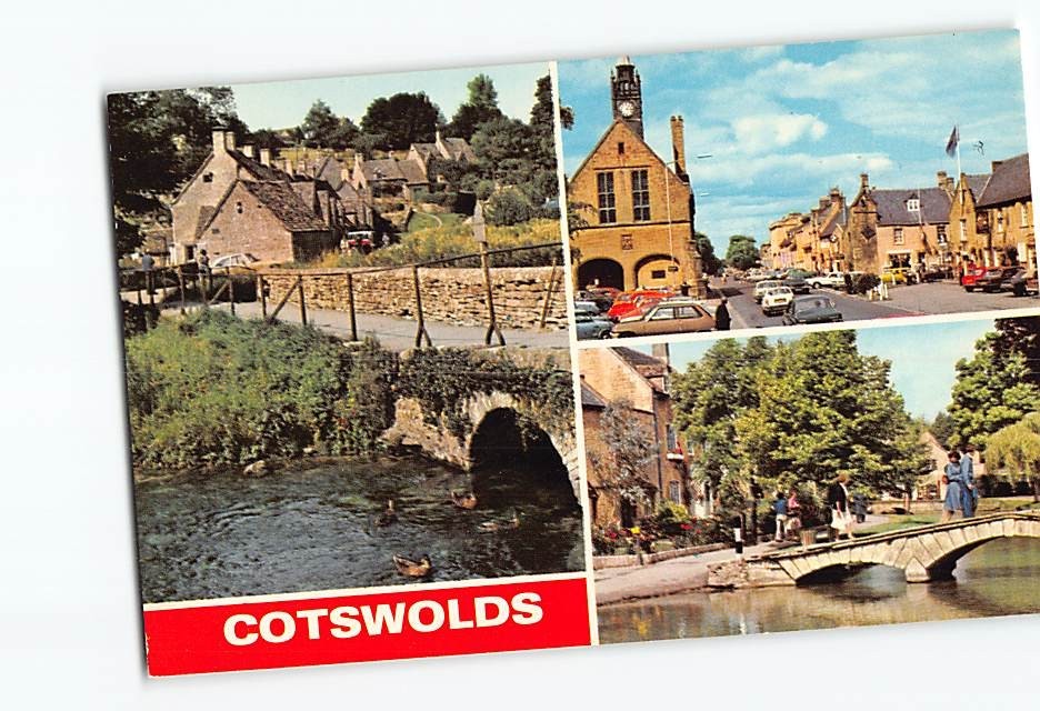 Postcard Cotswolds England