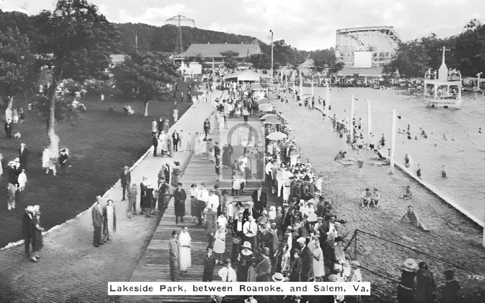 Lakeside Amusement Park Roanoke Salem Virginia VA – Reprint