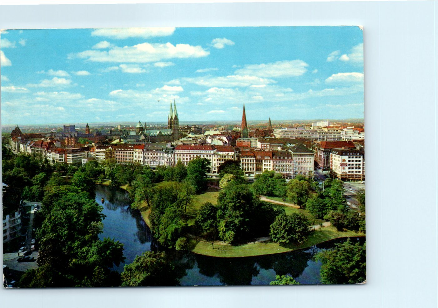 Postcard – Am Wall, Bremen, Germany