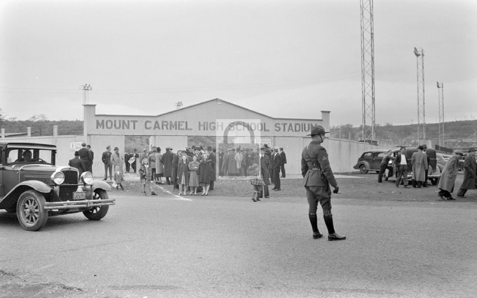 Mount Carmel High School Stadium Pennsylvania PA – Reprint