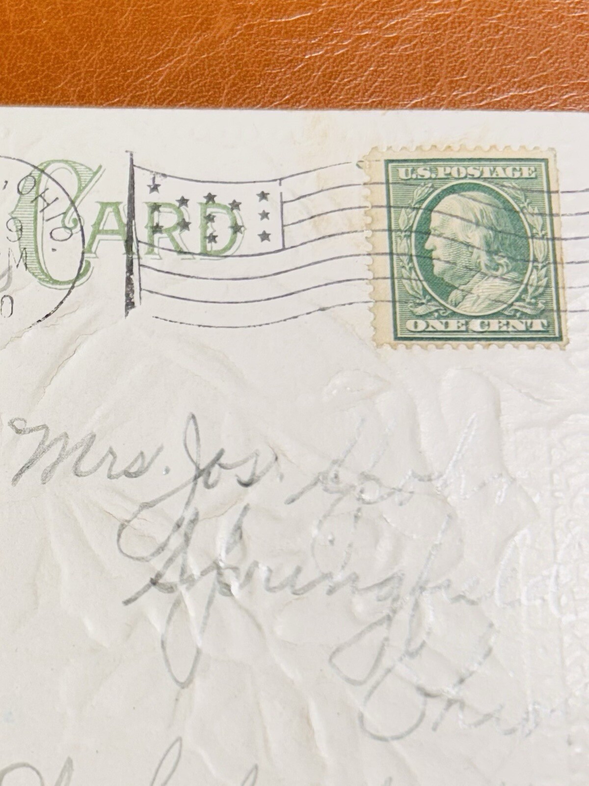 Antique Postcards with Stamps 1906-1909 – Excellent Condition