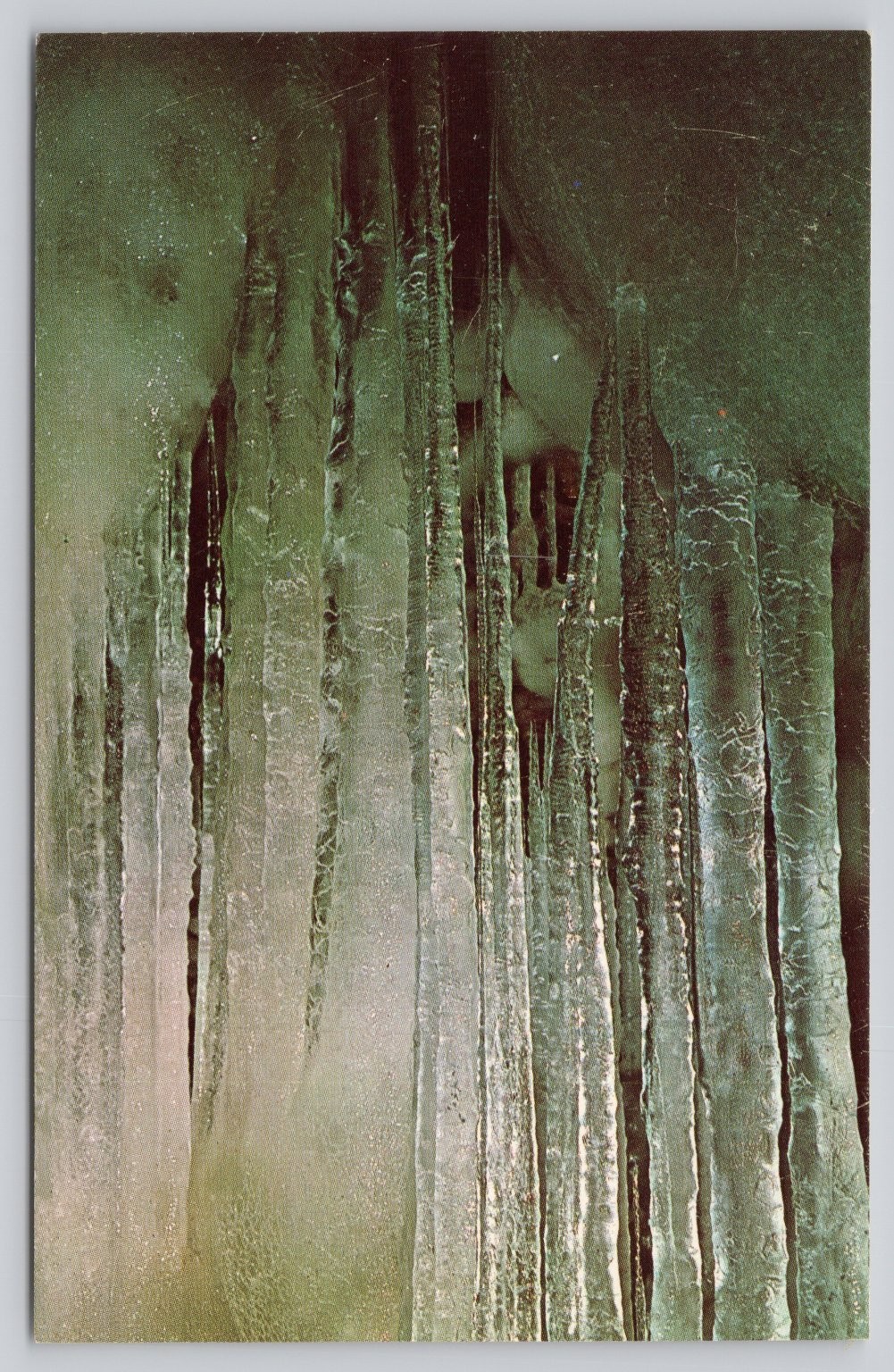 Coudersport Ice Mine PA Postcard – Natural Color Card by Modern-Ad