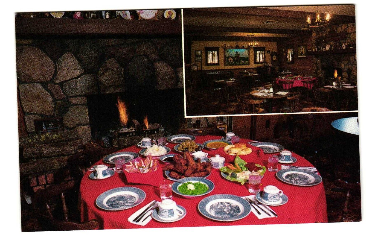 The Real McCoy’s Restaurant Taylor MI Vintage postcard Unposted